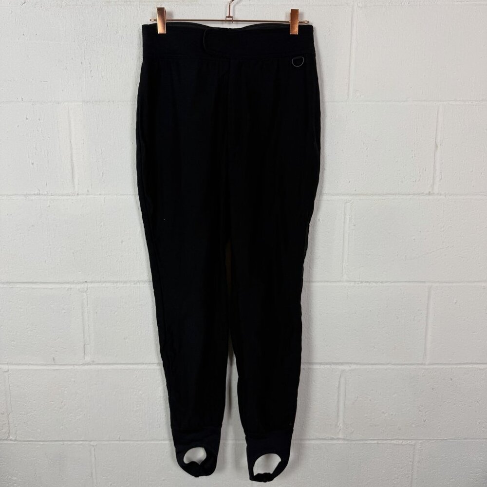 Vintage Schoeller Stirrup Ski Pants Black USA Made‎ Outdoor Winter Snowboard 12